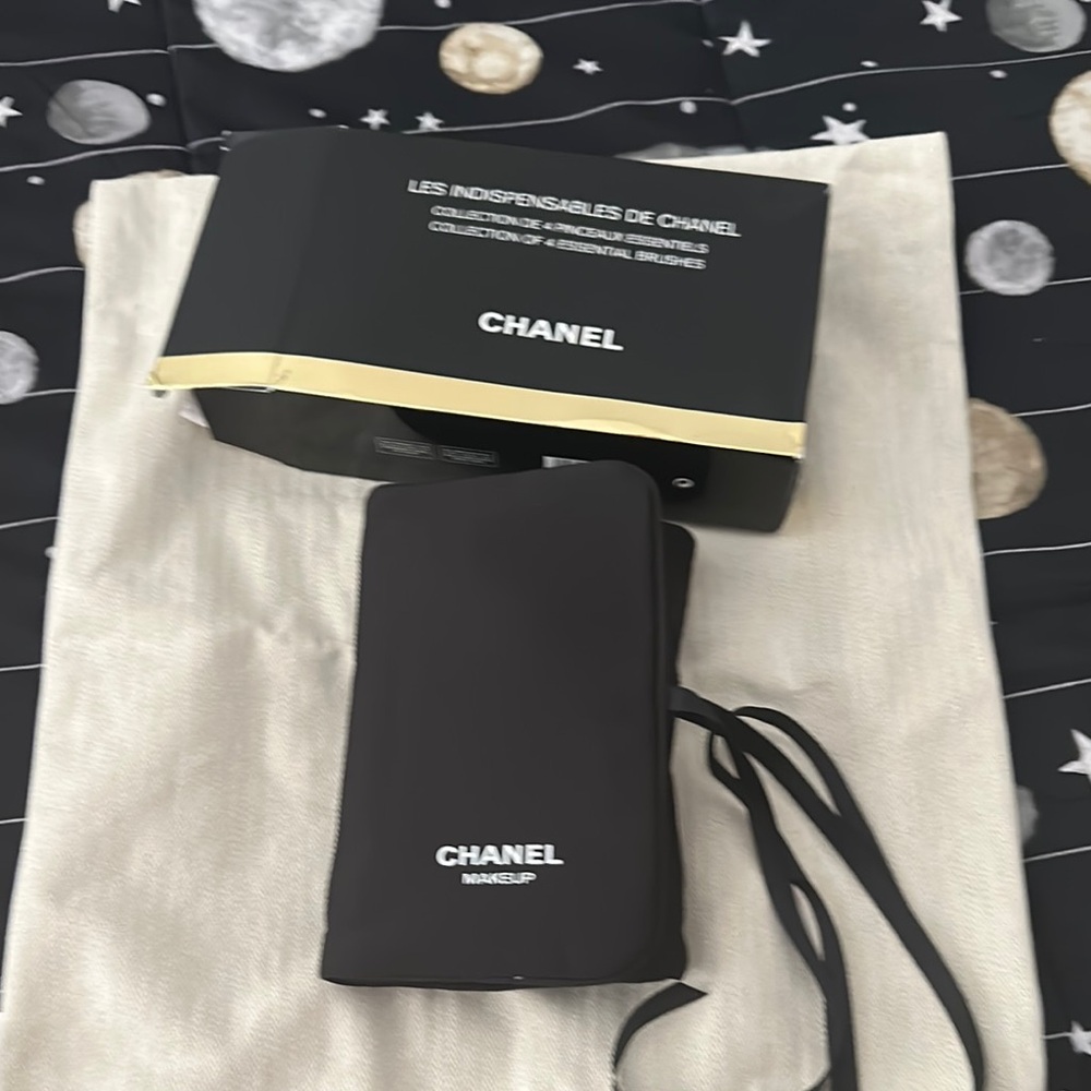 CHANEL Black Makeup Organizer
